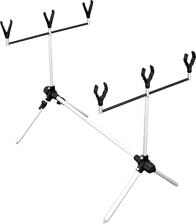 

Подставка Lineaeffe Silver Rod Pod для 3 удилищ (6313019)