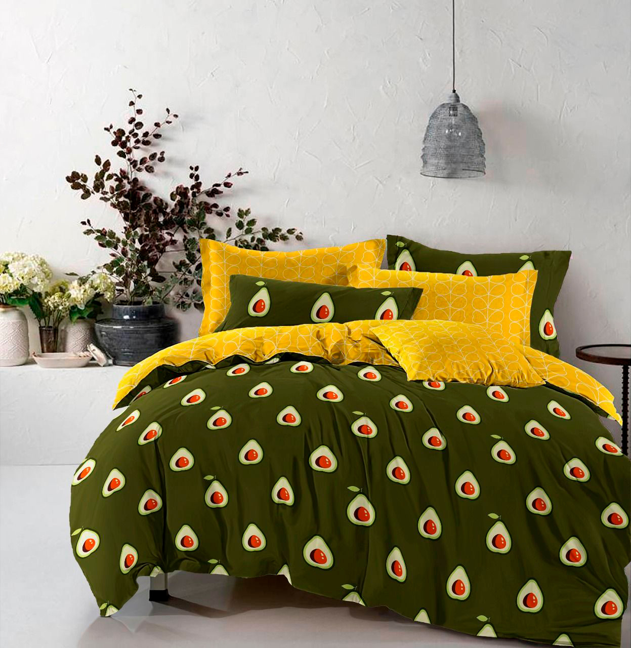

Комплект постельного белья MirSon Бязь Premium 17-0435 Avocado 143х210