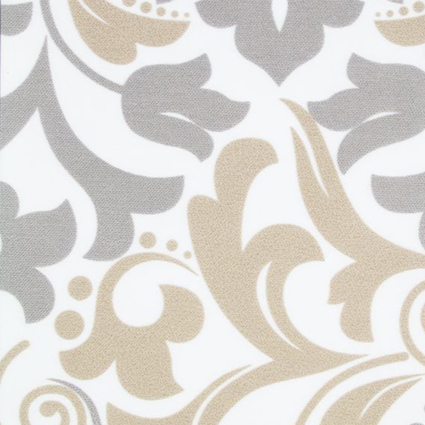

Закрытая рулонная штора RolDecor элит Barocco 50x150 см Серая BV1095-50