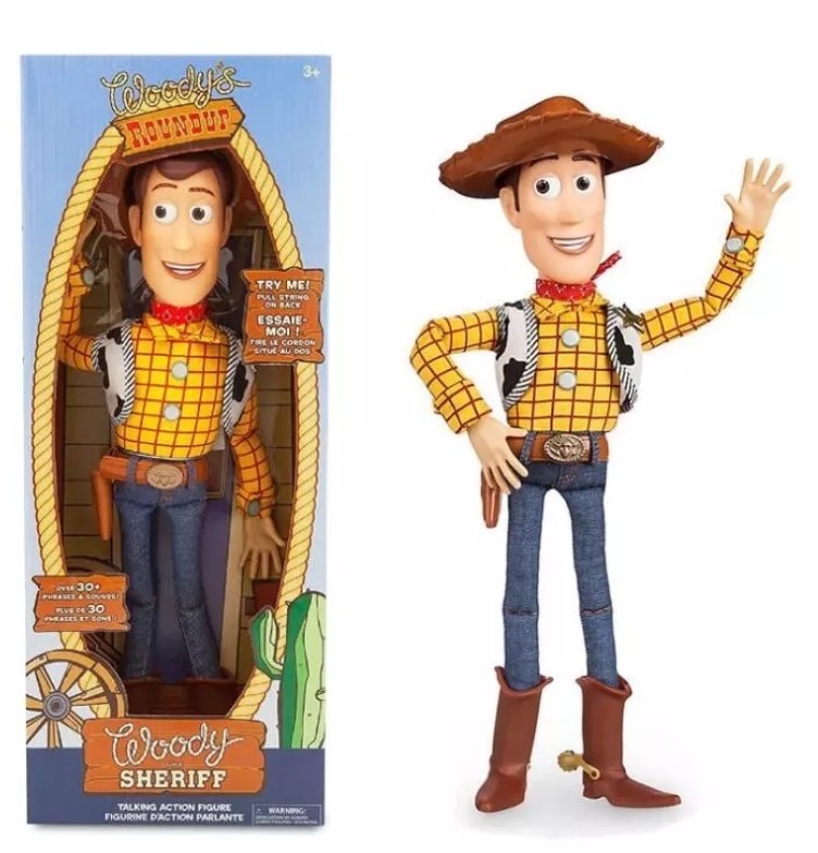

Говорящая кукла Шериф Вуди История игрушек Дисней Woody Talking Action Figure Disney 37 см