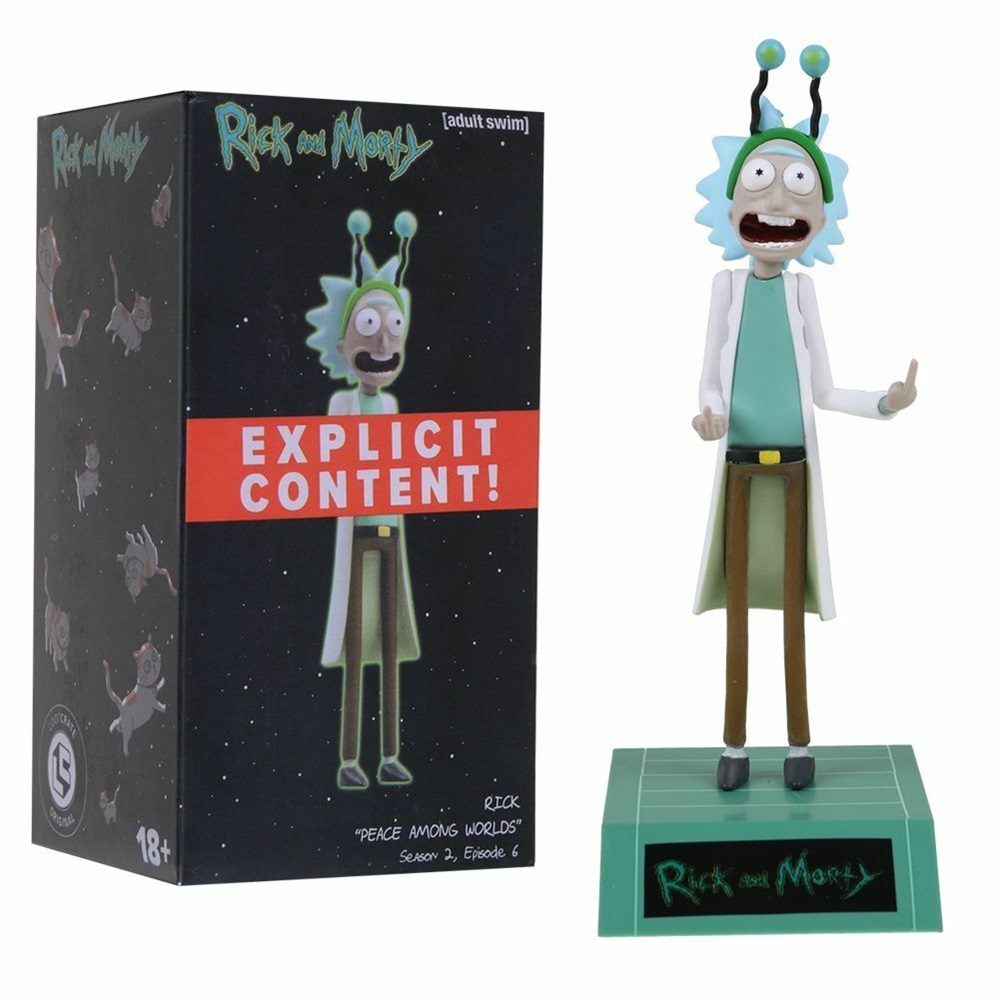 

Фигурка Loot Create Original. Фигурка Рика и Морти "Мир между мирами" 15 см