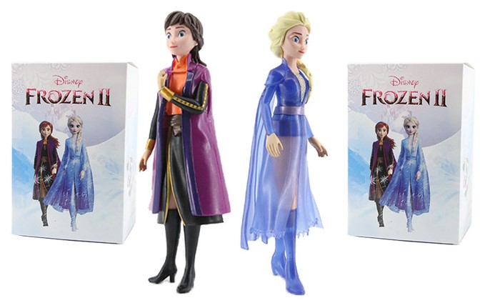 

Игровой набор с куклой Frozen Холодное сердце 2 Герои мультфильма Эльза, Анна 16 см ПВХ