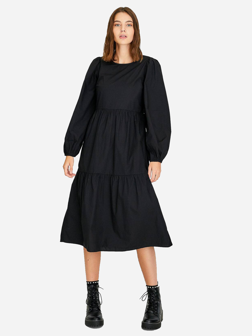 

Платье Stradivarius Ж1057875 (3990/011/001) цвет черный M