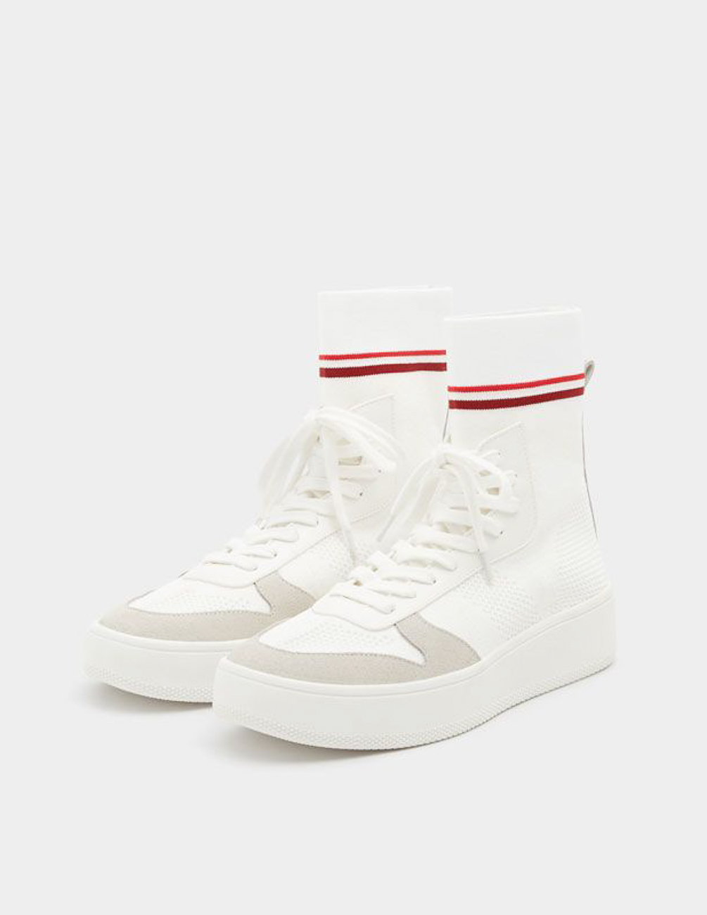 

Кеды PULL & BEAR ЖО000286 (5309/311/001) цвет белый 40
