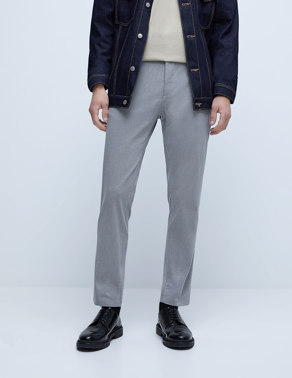 

Брюки Zara М0108974 (2069/340/802) цвет серый 30