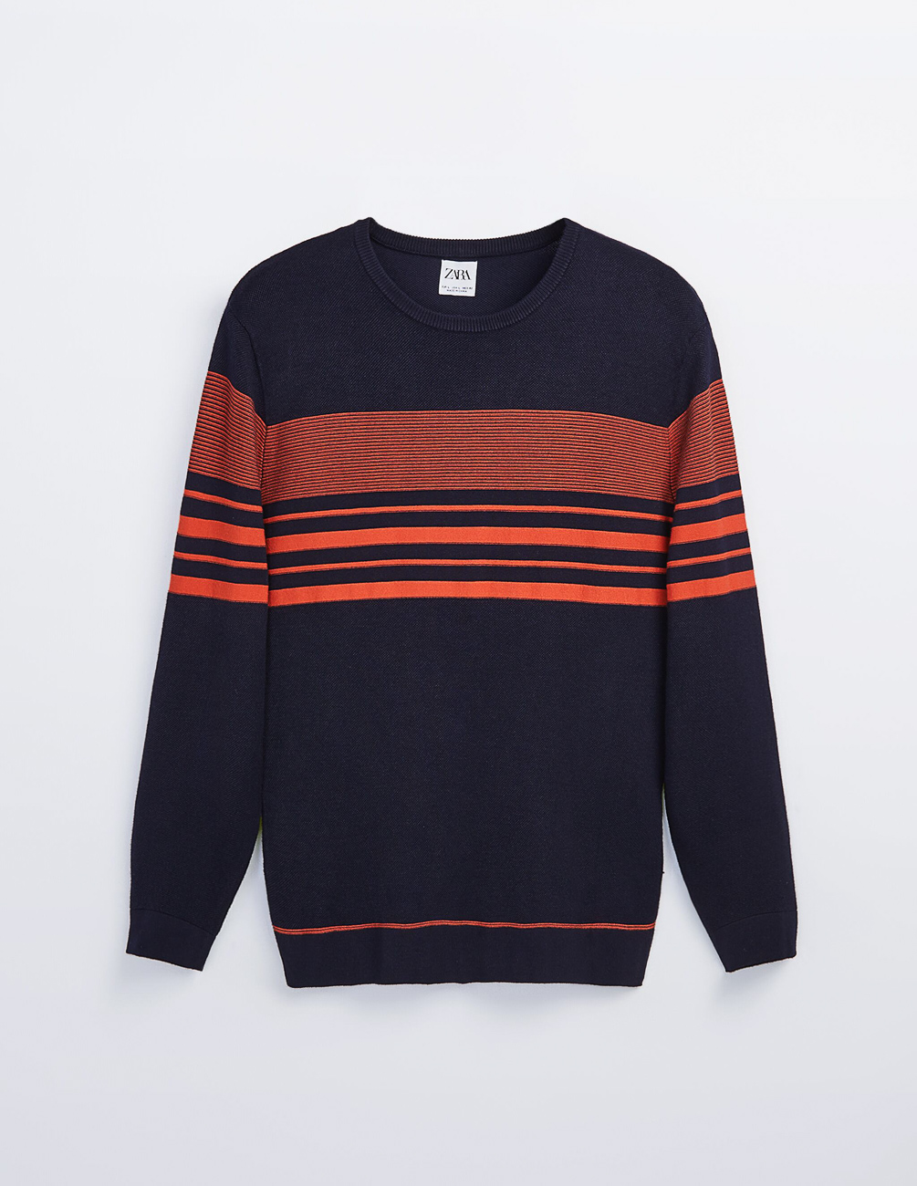 

Свитер Zara М0108743 (0458/453/401) цвет синий M
