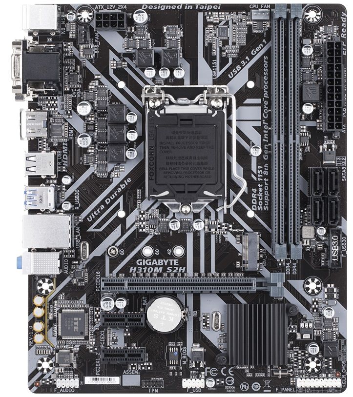 

Gigabyte H310M S2H