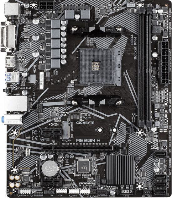 

Gigabyte A520M H