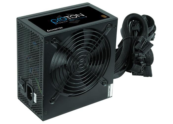 

Блок питания CHIEFTEC RETAIL Proton BDF-500S,12cm fan,a/PFC,24+8,3xPeripheral,6xSATA,2xPCIe