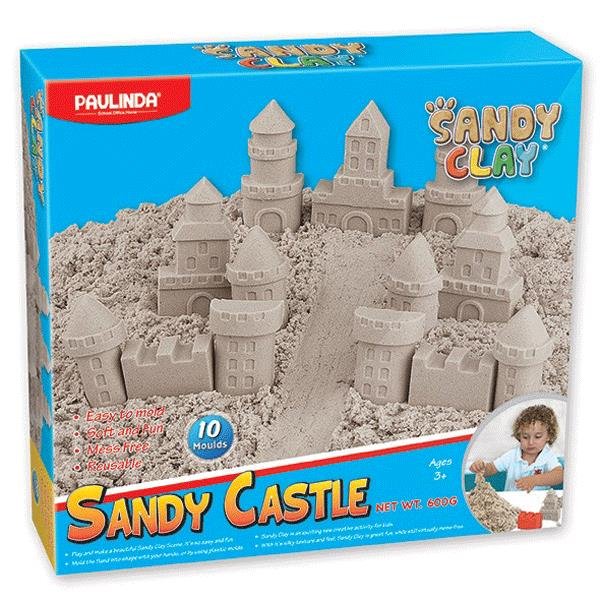 

Пісок для творчості Paulinda Sandy clay Sandy Замок 600г 10 од PL-140022
