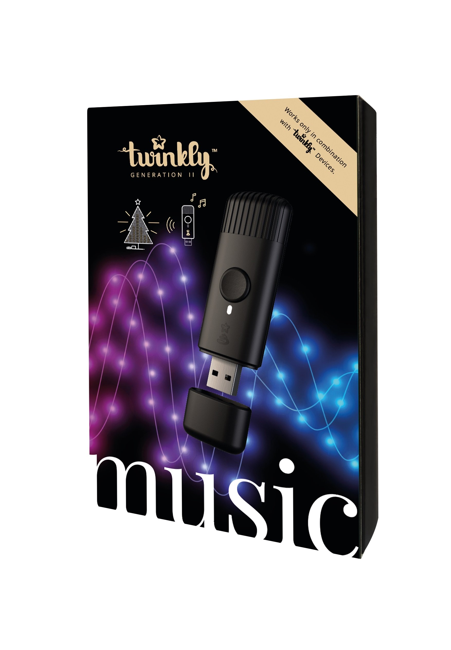 

Twinkly Music Dongle Twinkly Адаптер, USB, Gen II