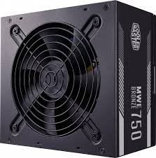 

Блок питания Cooler Master MWE 750 Bronze V2,750W,12cm fan,a/PFC,24+8,4xPeripheral,8xSATA,4xPCIe