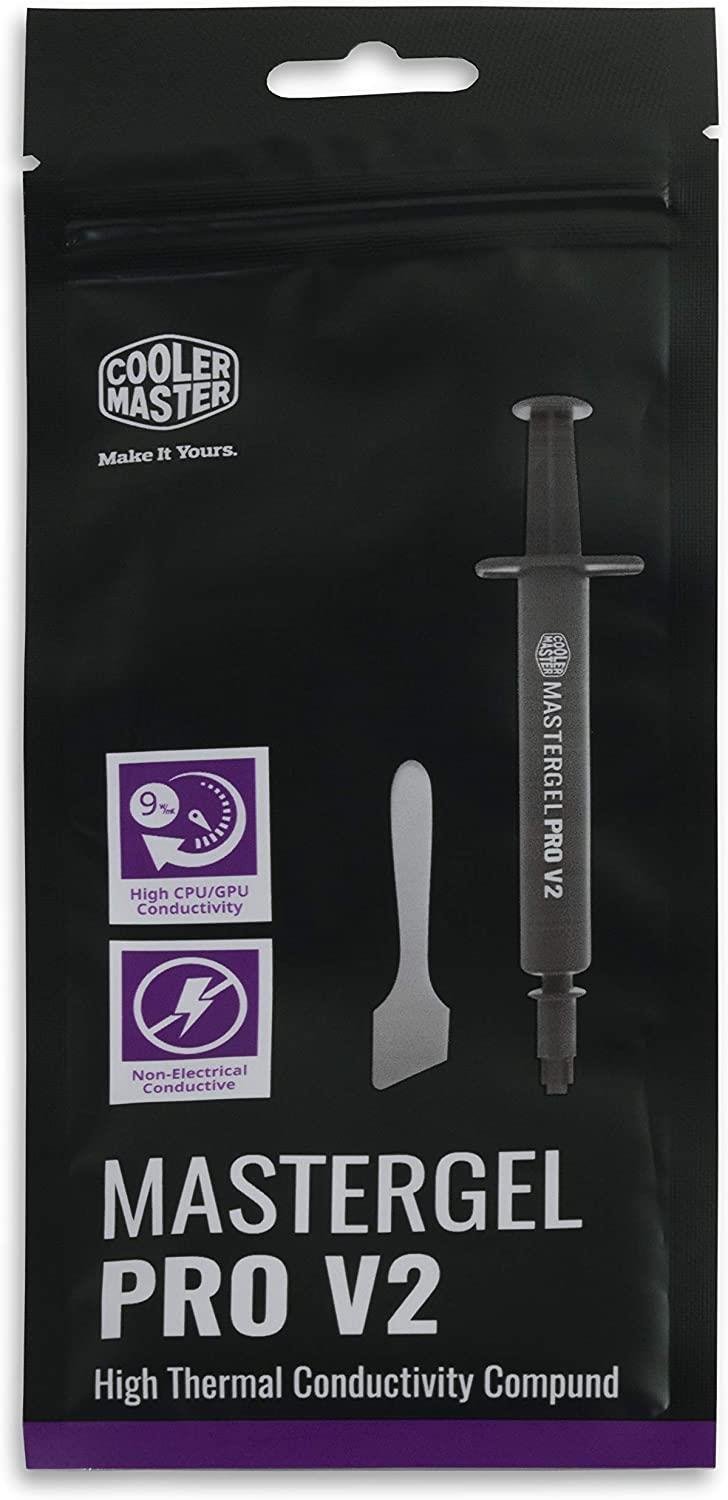 

Термопаста Cooler Master MasterGel Pro v2, 1.5мл, 9 Вт/мК