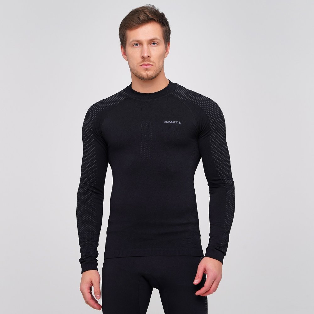 

Мужской термореглан Craft Adv Warm Fuseknit Intensity Ls M Черный 38 (cra1909732-999000)