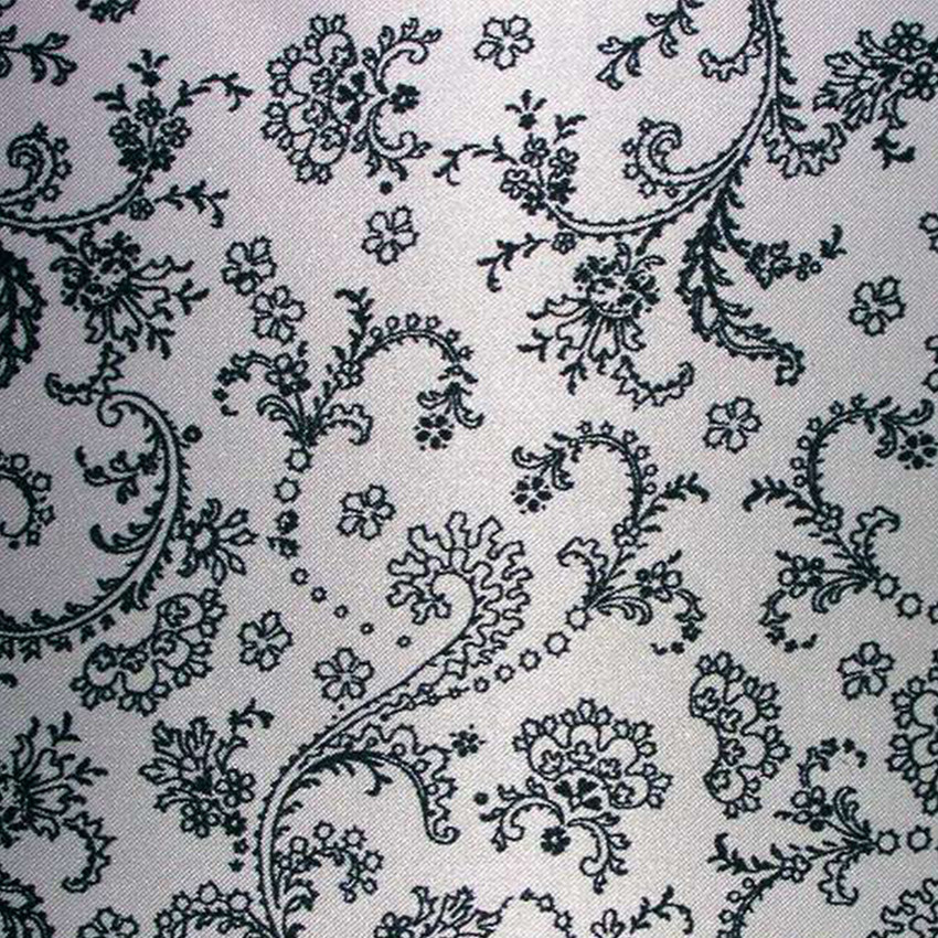 

Закрытая рулонная штора RolDecor элит Damask 41x150 см Чорная BV1117-41