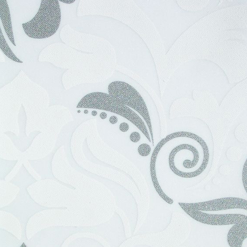

Рулонная штора RolDecor элит Barocco 59x150 см Серебряная BV0968-59