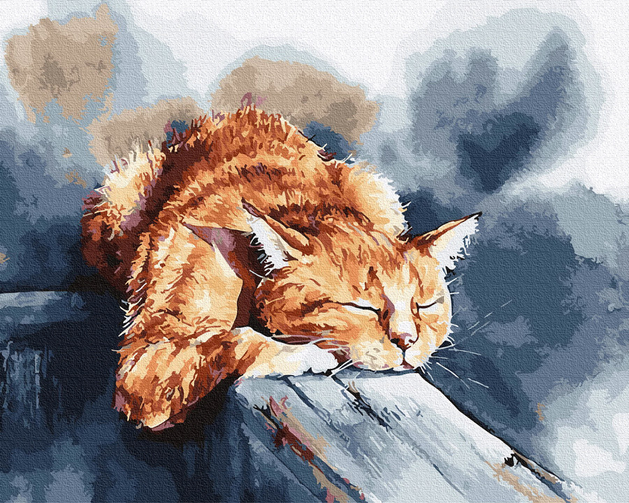 

Картина по номерам - Сны котика Brushme 40*50см. (GX31054)