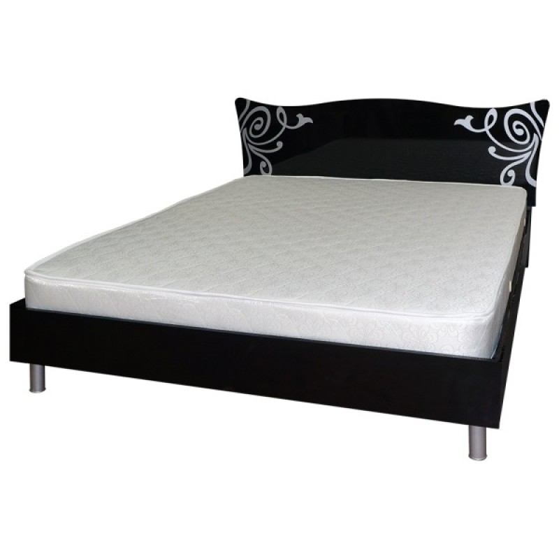 

Кровать Світ меблів Фелиция Новая черный + каркас СМ 160х200