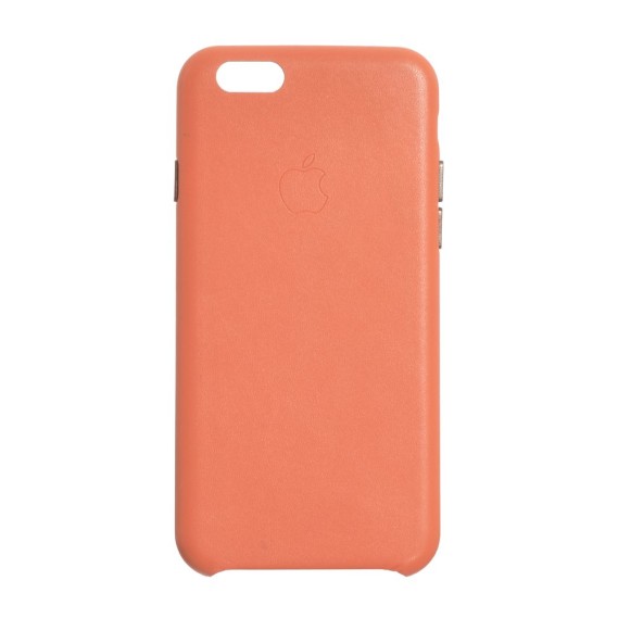 

Кожаный чехол-накладка Apple Leather Case для Apple iPhone 6G (Оранжевый)