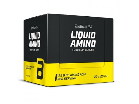 

Аминокислоты Biotech USA Liquid Amino 25 мл (20 шт ) Вкус Лимон