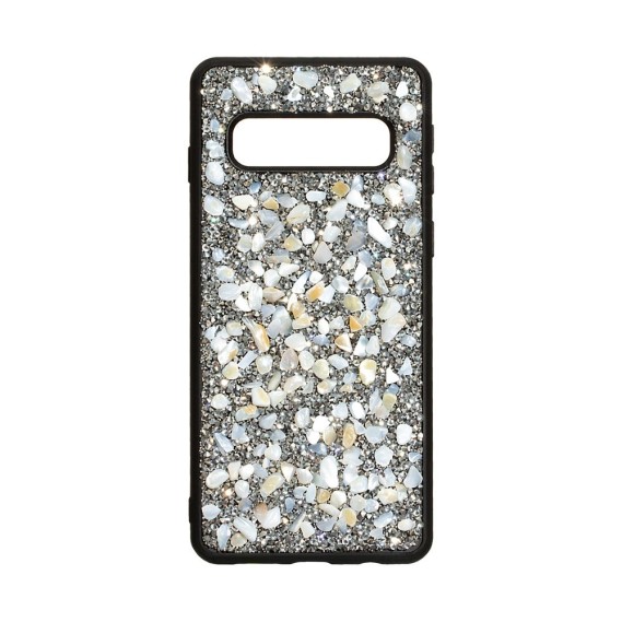 

Чехол Bling World Stone для Samsung S10 (Серебряный)