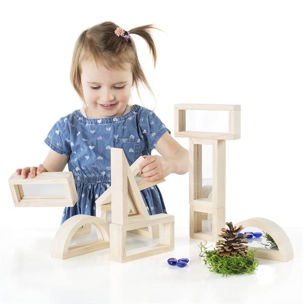 

Игровой набор блоков Guidecraft Block Play Зеркало, 14 см, 10 шт. (G3017)