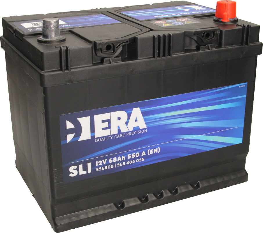 Акция на Автомобильный аккумулятор ERA SLI 68Ah (+/-) Asia (550EN) (ERA S56808) от Rozetka UA
