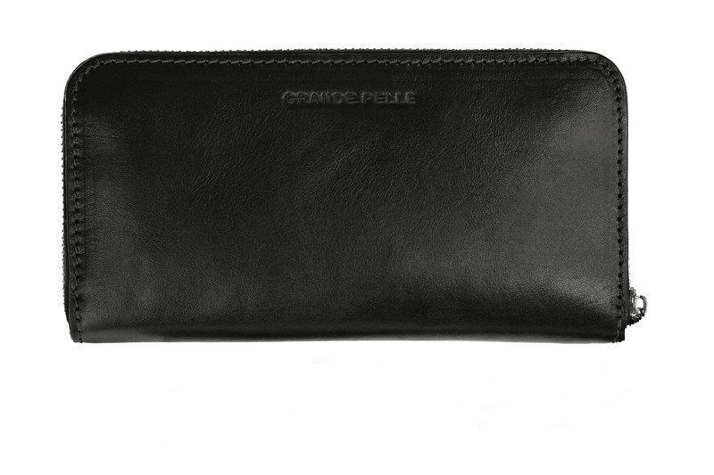 

Портмоне кожаное Grande Pelle, черный 532610