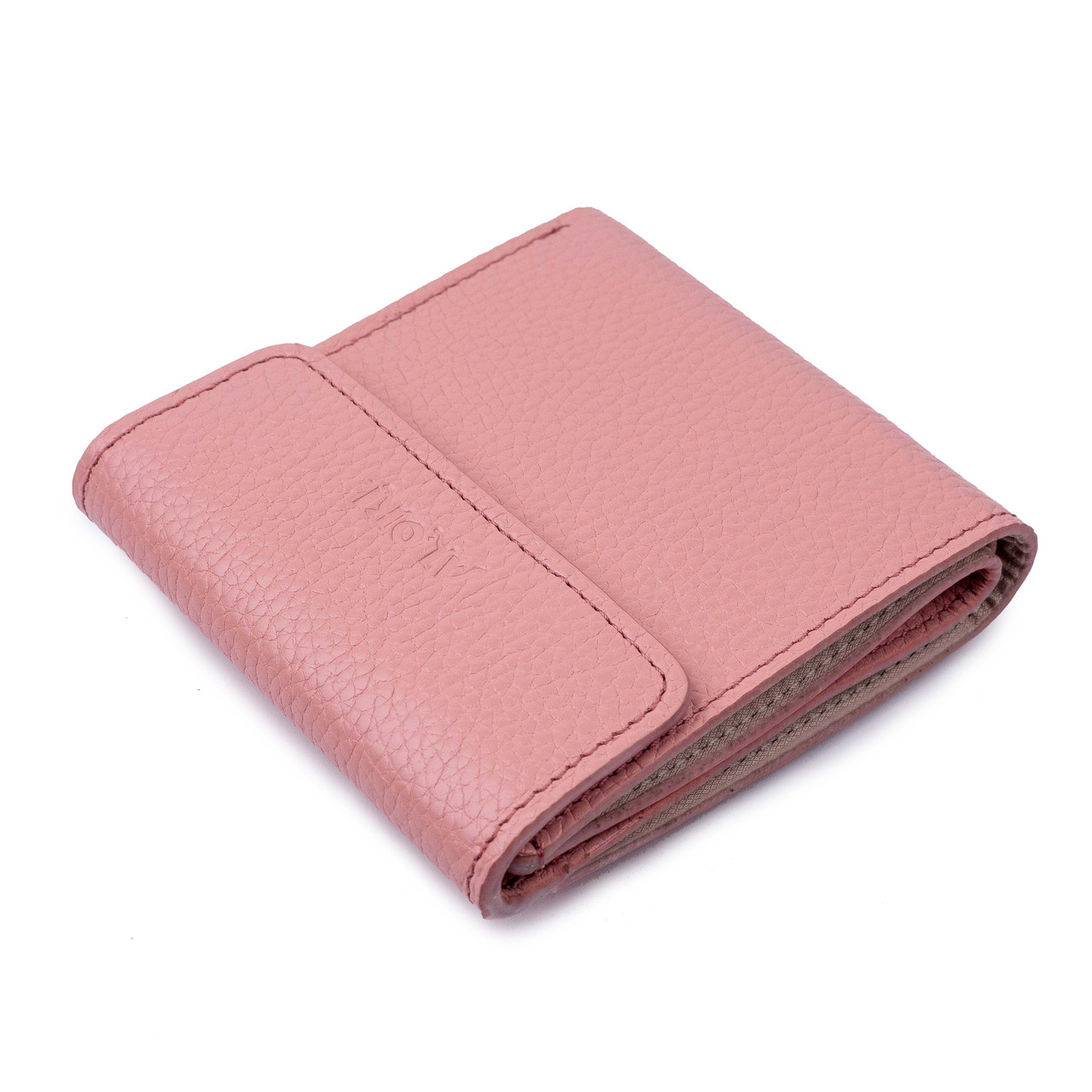 

Кошелёк-мини женский натуральная кожа ALORI, светло-розовый MA-01-0 Light Pink