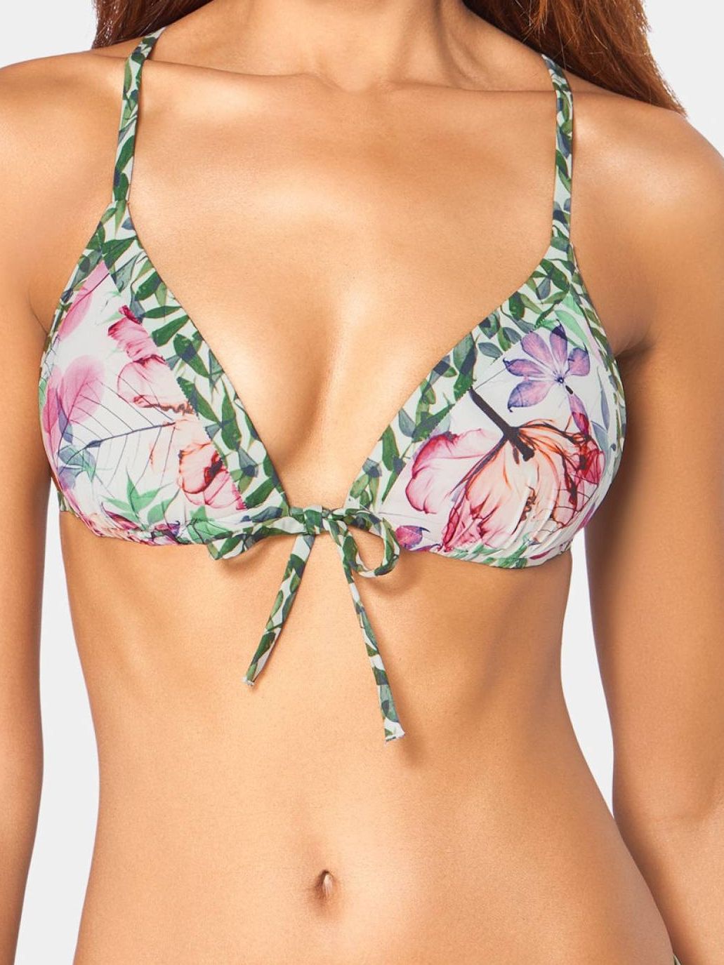 

Верхняя часть купальника Triumph Delicate Flowers PU 38 Розовый/Цветочный принт