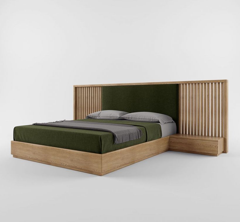 

Двуспальная кровать Skandi Wood SWB034 Монтроз 160 x 200 см Ясень (Дерево масив Ясень) Без Подъемного механизма