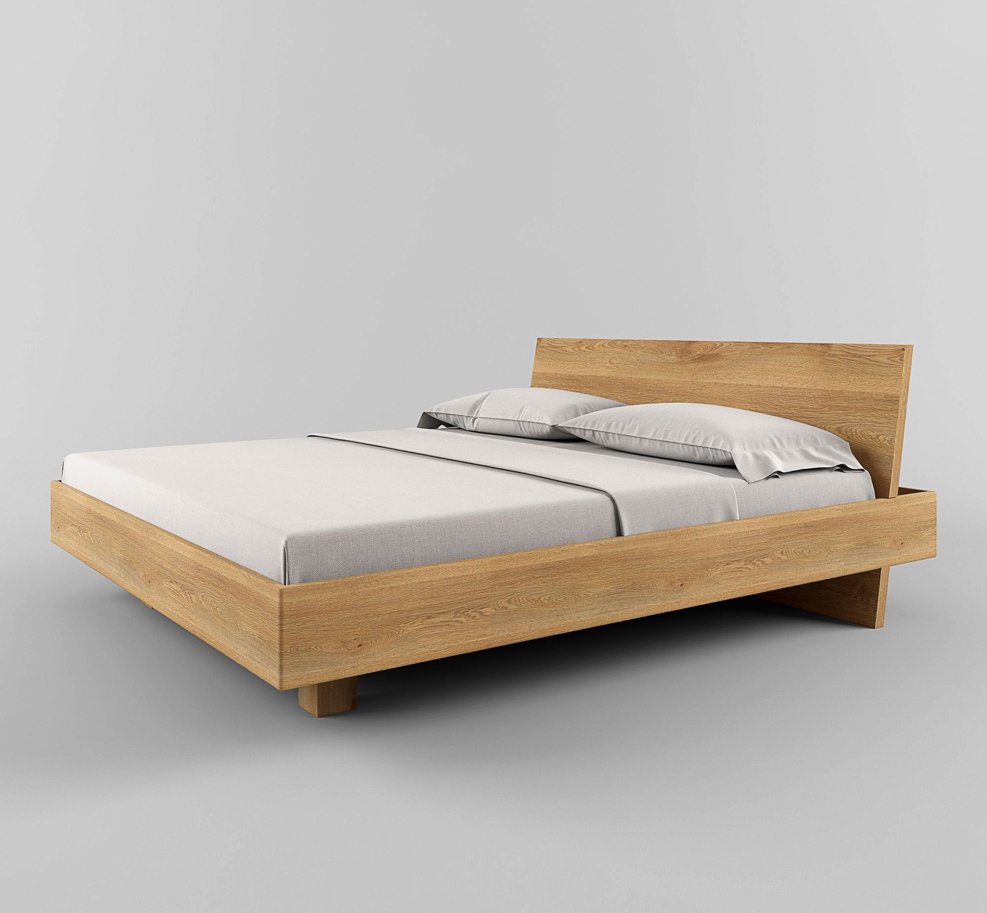 

Двуспальная кровать Skandi Wood SWB029 Данди 160 x 200 см Ясень (Дерево масив Ясень) Без Подъемного механизма