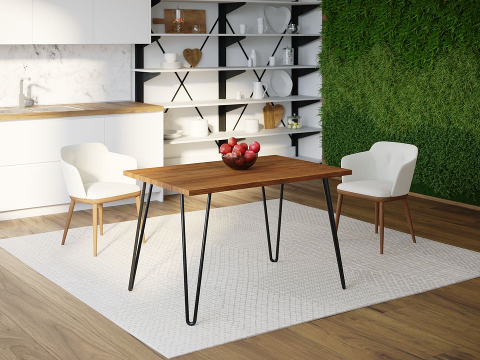 

Обеденный стол Skandi Wood SW090 Санта-Фе 120 х 80 х 75 см МДФ+Шпон Дуб Коричневый