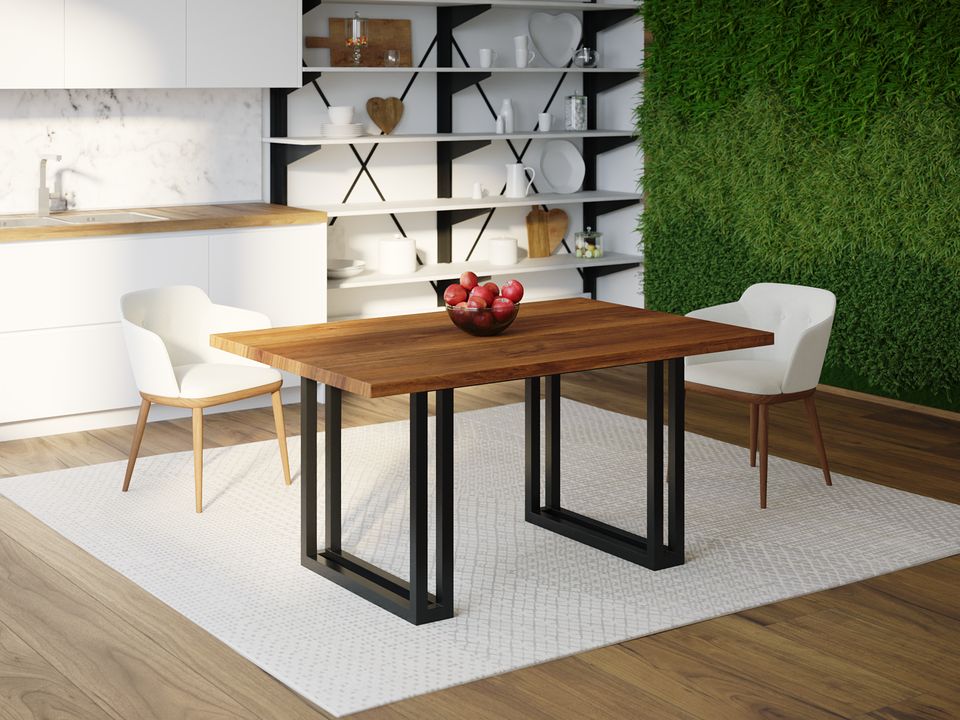 

Обеденный стол Skandi Wood SW075 Хелена 135 х 80 х 75 см МДФ+Шпон Дуб Коричневый
