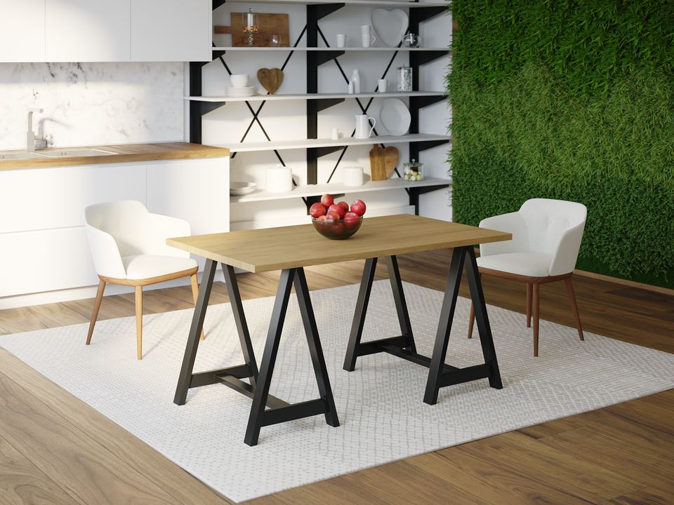 

Обеденный стол Skandi Wood SW060 Джерси 120 х 80 х 75 см МДФ+Шпон Дуб Натуральный