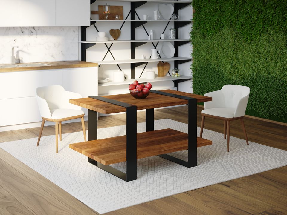 

Обеденный стол Skandi Wood SW081 Конкорд 135 х 80 х 75 см МДФ+Шпон Дуб Коричневый