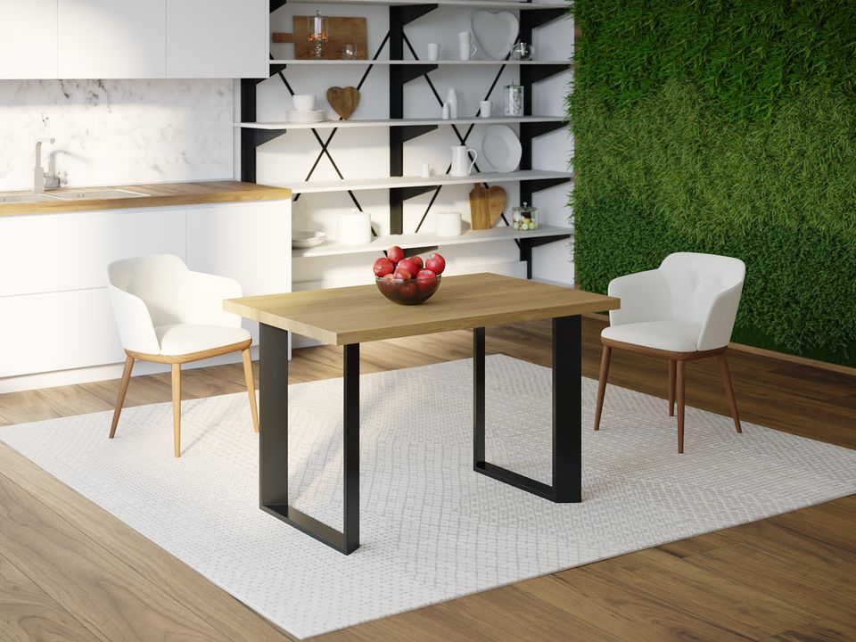 

Обеденный стол Skandi Wood SW047 Иллинойс 135 х 80 х 75 см МДФ+Шпон Дуб Натуральный