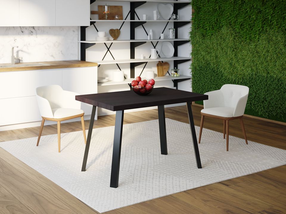 

Обеденный стол Skandi Wood SW074 Линкольн 200 х 80 х 75 см МДФ+Шпон Дуб Венге