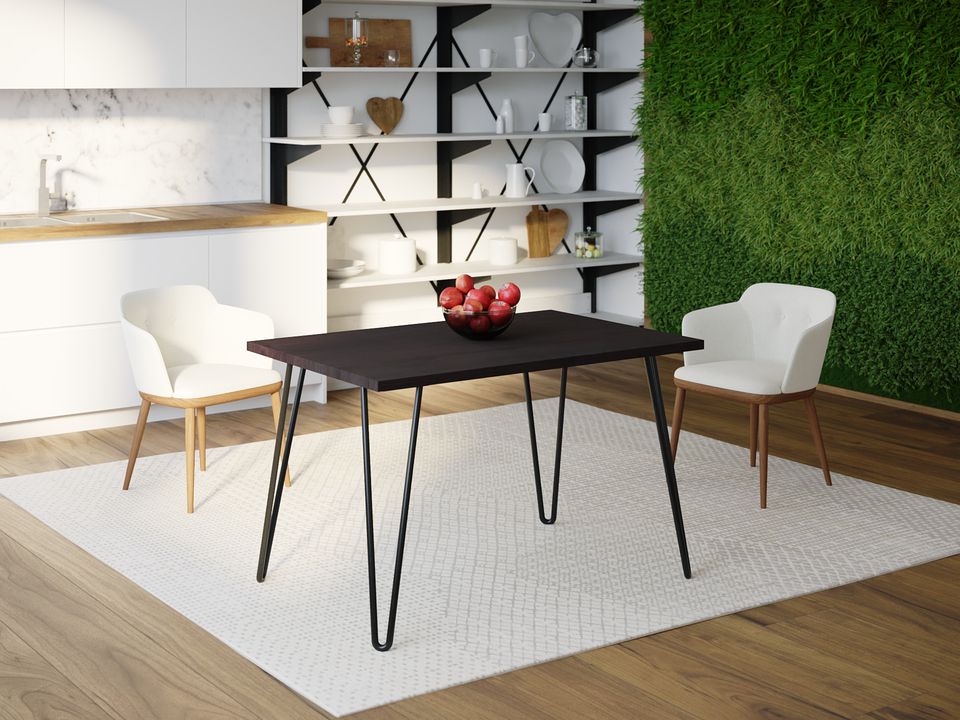 

Обеденный стол Skandi Wood SW090 Санта-Фе 180 х 80 х 75 см МДФ+Шпон Дуб Венге
