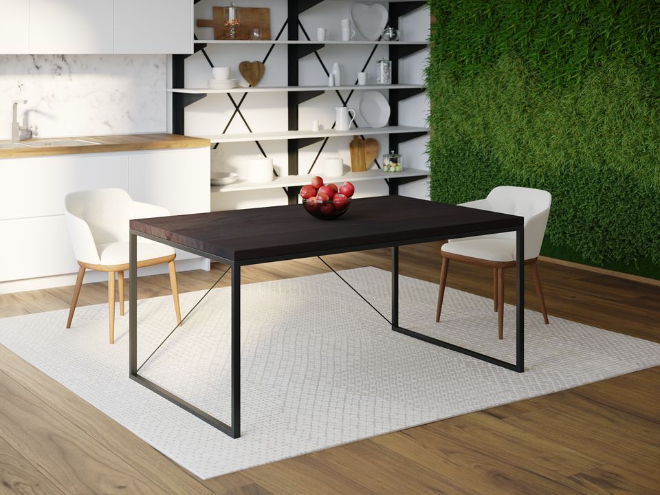 

Компьютерный стол Skandi Wood SW098 Остин 200 х 80 х 75 см Массив Ясень Венге