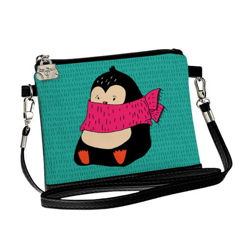 

Сумка для девочки Little fairy Presentville Смешной пингвин в шарфе 18x14 см