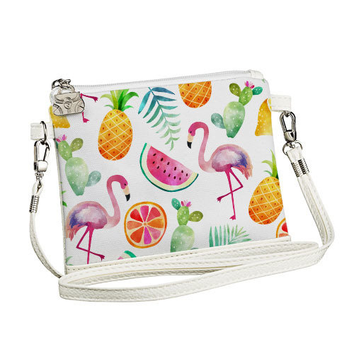 

Сумка для девочки Little fairy Presentville Фламинго и фрукты 18x14 см