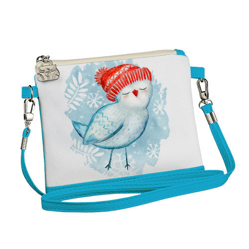 

Сумка для девочки Little fairy Presentville Птичка в шапке 18x14 см
