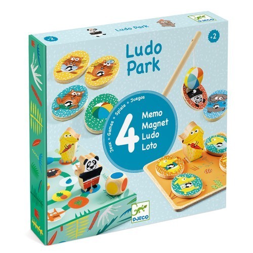 

DJECO Набір ігор 4 в 1 "Лудопарк" (DJ01698) (3070900016989)
