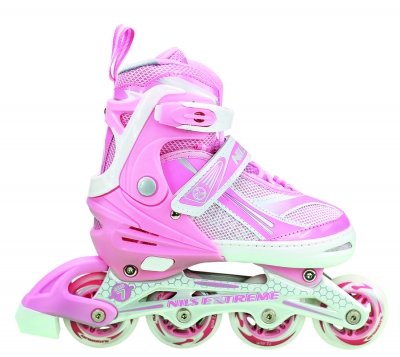 

Роликовые коньки Nils Extreme розовые Size 39-42 NA1123A (SKL41-227278)