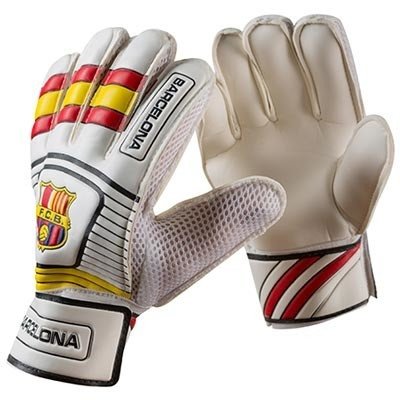 

Вратарские перчатки World sport Latex Foam FC Barcs бело-желтые размер 5 (SKL11-280967)