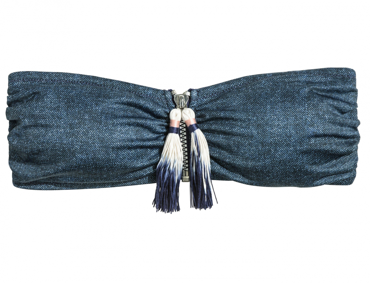 

Верхняя часть купальника H&M 0445708002 XXL Темно-синий 64317