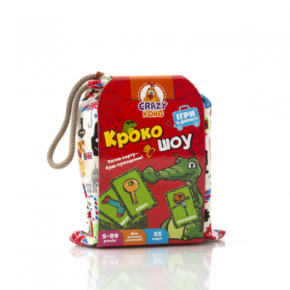 

Игра в мешочке "Крокодил" Vladi Toys