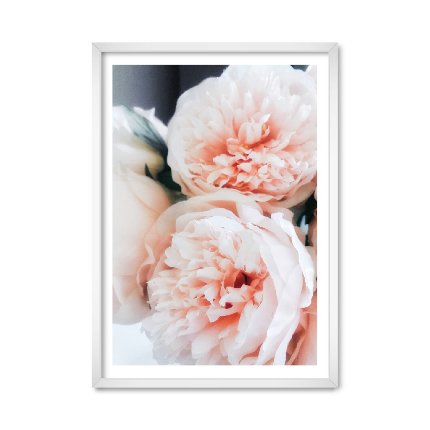 

Постер "Pastel Flowers" с антибликовым стеклом 42 x 59.4 см в белой рамке