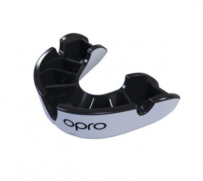 

Капа Opro Junior Silver White-Black (SKL24-277194)